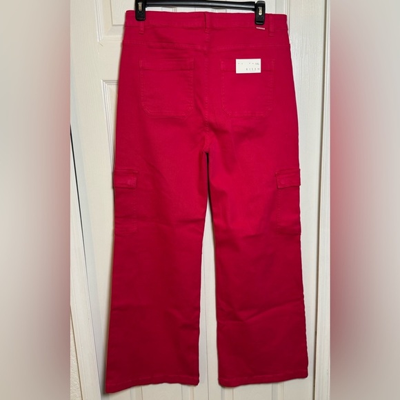 Risen Pink Flare Jeans - Picture 5 of 9